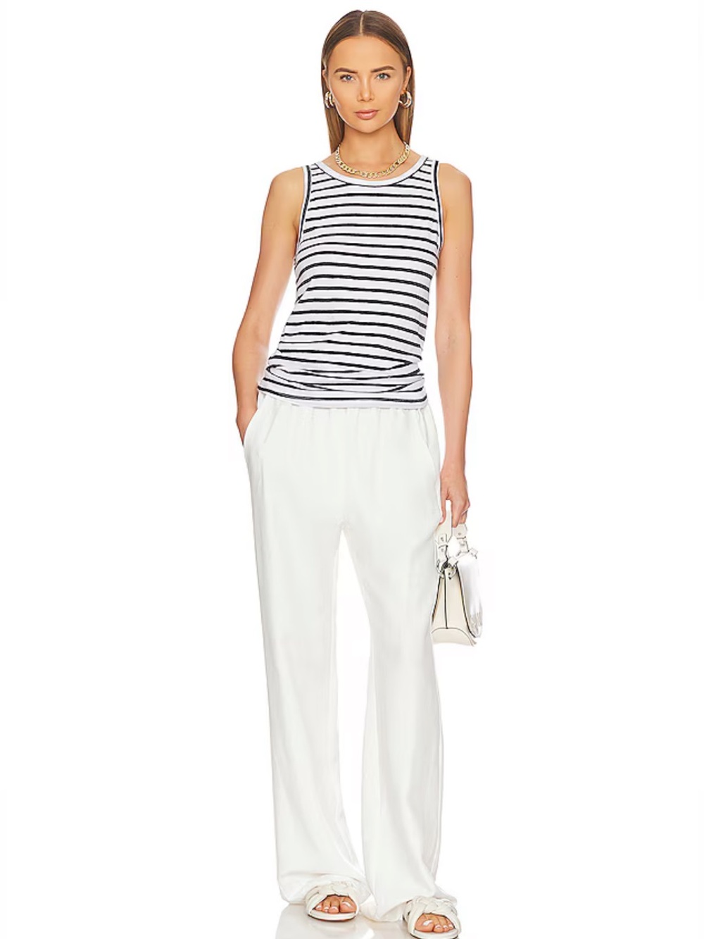 Enza Costa Twill Everyday Pants Size 2 (Medium)